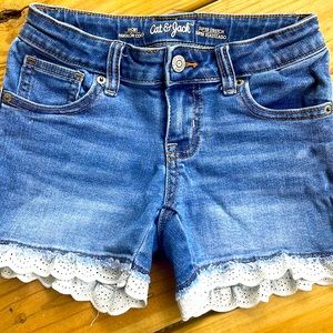 Super Stretch Shorts | Girls M 7/8 | cat & jack